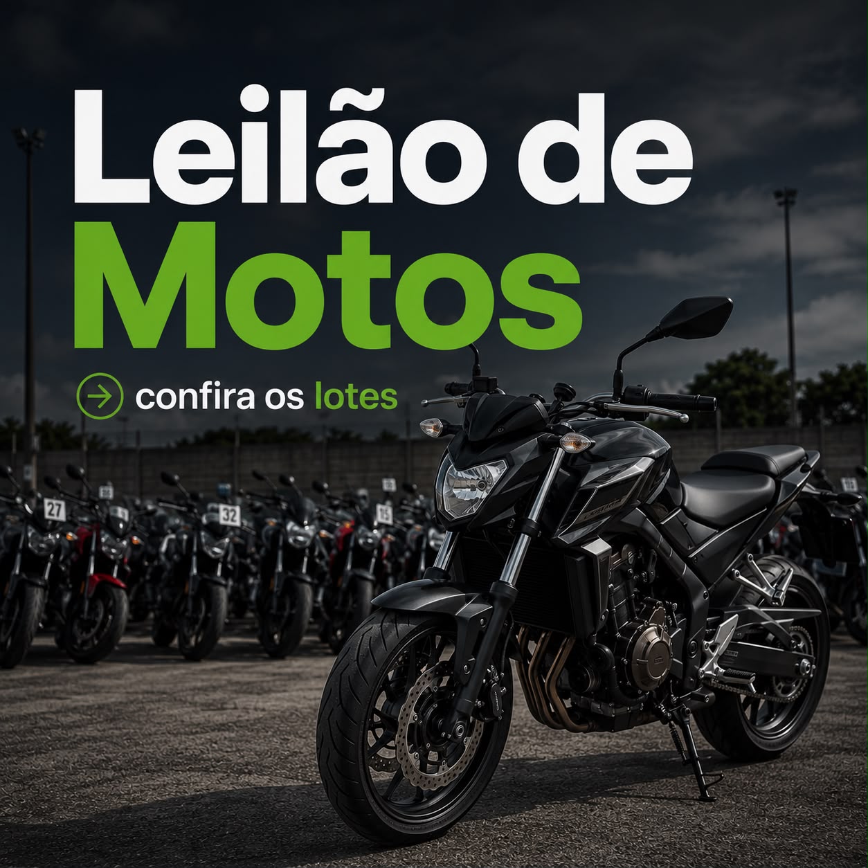 Leilão de Motos