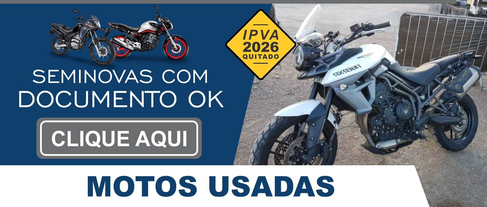 Leilão de Motos 